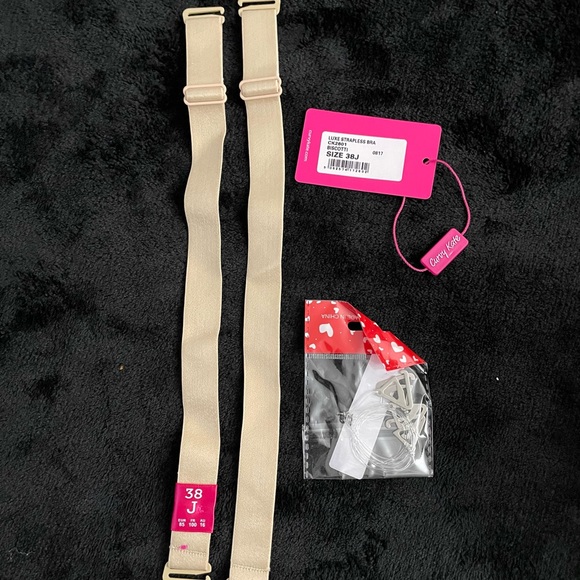 Curvy Kate Nude Strapless Bra 38J US - Picture 7 of 7